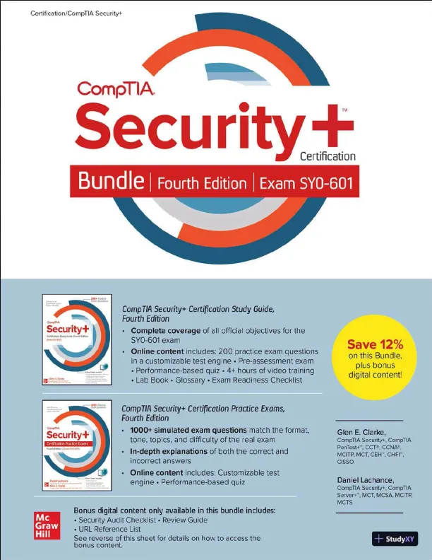 CompTIA Security+ Certification Bundle Exam SY0-601 (2022) - Page 1 preview image