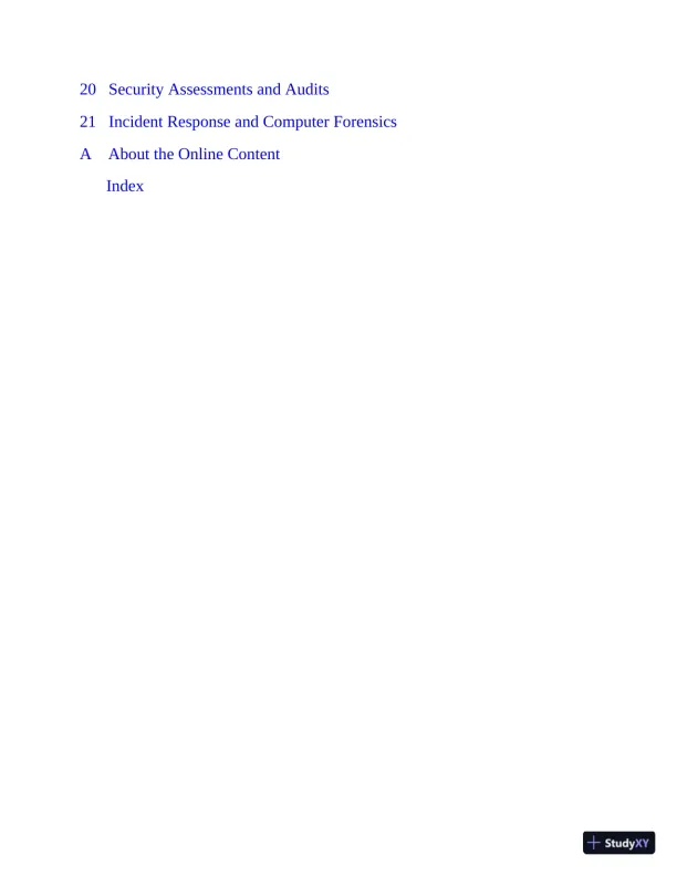 CompTIA Security+ Certification Bundle Exam SY0-601 (2022) - Page 21 preview image