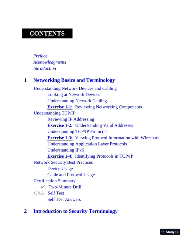 CompTIA Security+ Certification Bundle Exam SY0-601 (2022) - Page 22 preview image