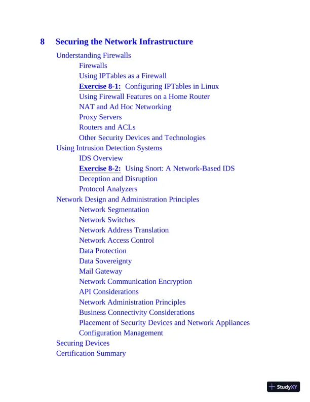 CompTIA Security+ Certification Bundle Exam SY0-601 (2022) - Page 29 preview image