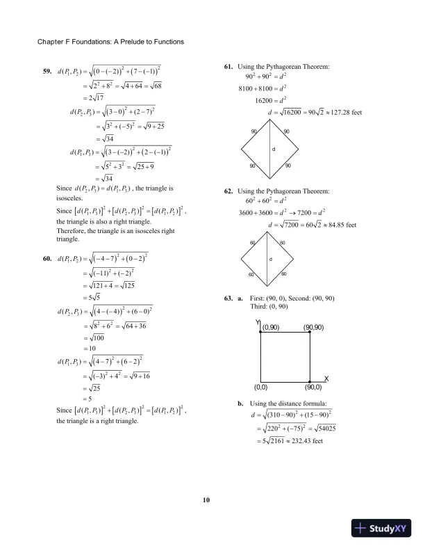 Solution Manual for Precalculus: Concepts Through Functions, A Unit Circle Approach to Trigonometry, 4th Edition - Page 16 preview image