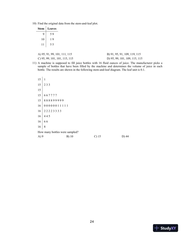 Statistical Reasoning for Everyday Life, 5th Edition Test Bank - Page 27 preview image