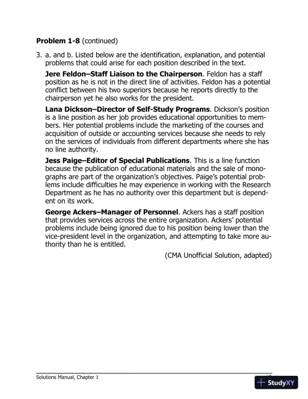 Managerial Accounting Tenth Canadian Edition Solution Manual - Page 14 preview image