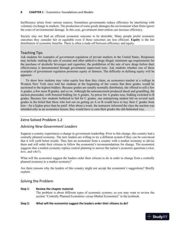 Solution Manual for Microeconomics, 8th edition - Page 18 preview image