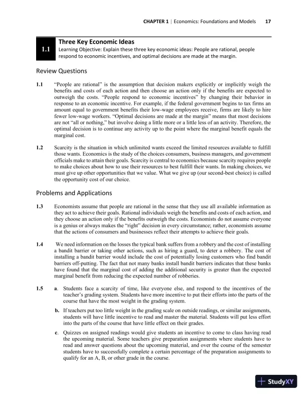 Solution Manual for Microeconomics, 8th edition - Page 27 preview image