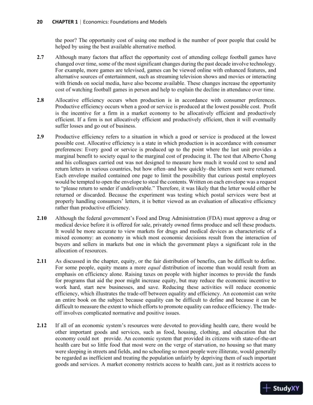 Solution Manual for Microeconomics, 8th edition - Page 30 preview image