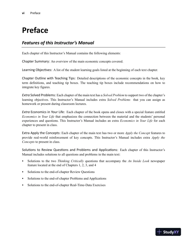 Solution Manual for Microeconomics, 8th edition - Page 5 preview image