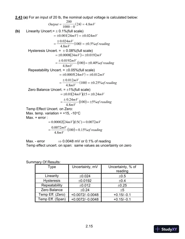 Solution Manual For Introduction To Engineering Experimentation, 3rd Edition - Page 22 preview image