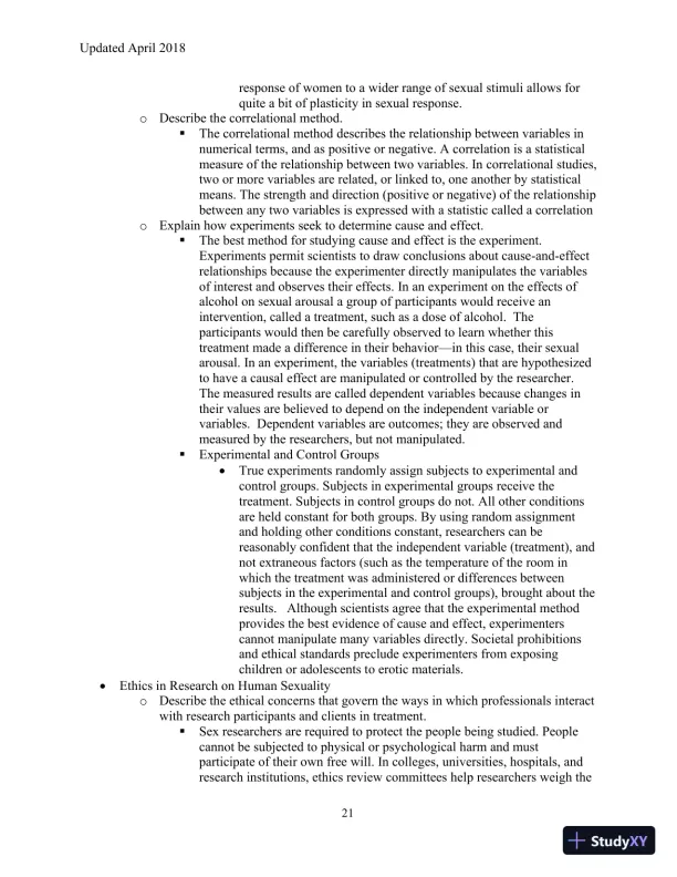 Human Sexuality in a Changing World, 10th Edition Class Notes - Page 24 preview image