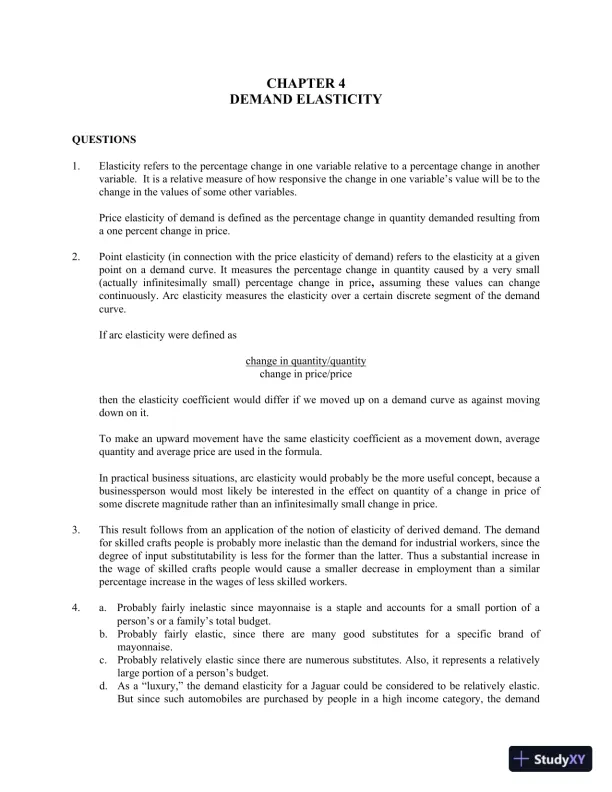Solution Manual For Managerial Economics: Economic Tools for Today's Decision Makers, 7th Edition - Page 20 preview image