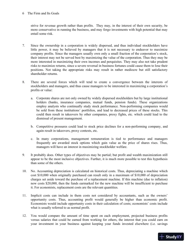 Solution Manual For Managerial Economics: Economic Tools for Today's Decision Makers, 7th Edition - Page 7 preview image