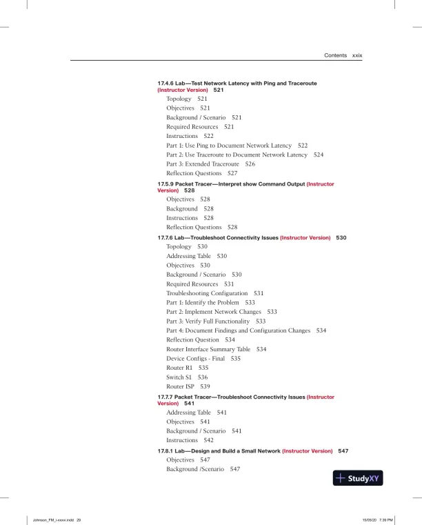 Lecture Notes for Introduction to Networks Labs and Study Guide (CCNAv7) - Page 27 preview image