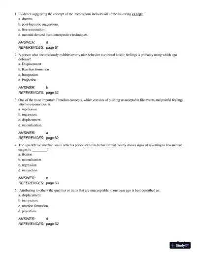 Theory And Practice Of Counseling And Psychotherapy, 10th Edition Test Bank - Page 1 preview image