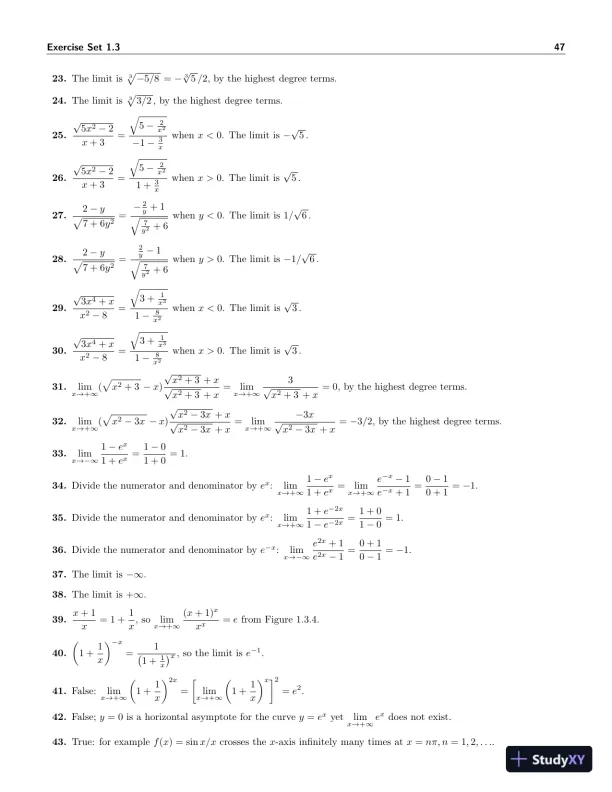 Solution Manual for Calculus, 10th Edition - Page 10 preview image