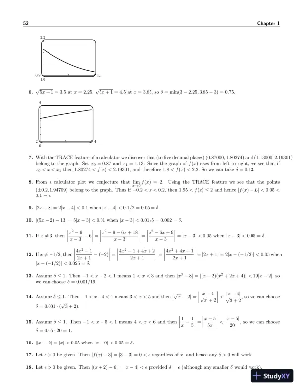 Solution Manual for Calculus, 10th Edition - Page 15 preview image