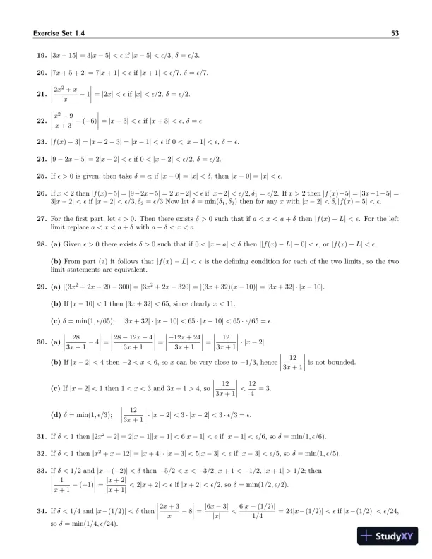 Solution Manual for Calculus, 10th Edition - Page 16 preview image