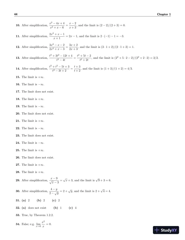 Solution Manual for Calculus, 10th Edition - Page 7 preview image