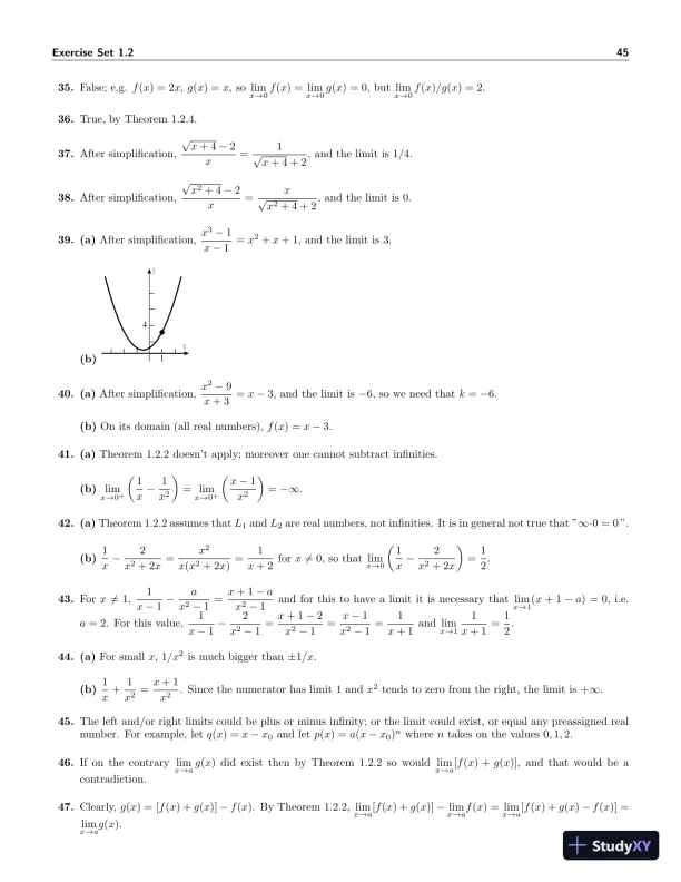 Solution Manual for Calculus, 10th Edition - Page 8 preview image