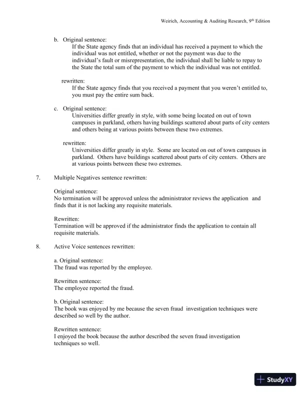 Solution Manual for Accounting And Auditing Research: Tools And Strategies , 9th Edition - Page 10 preview image