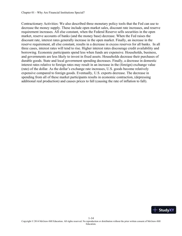 Solution Manual for Financial Institutions Management: A Risk Management Approach, 8th Edition - Page 15 preview image