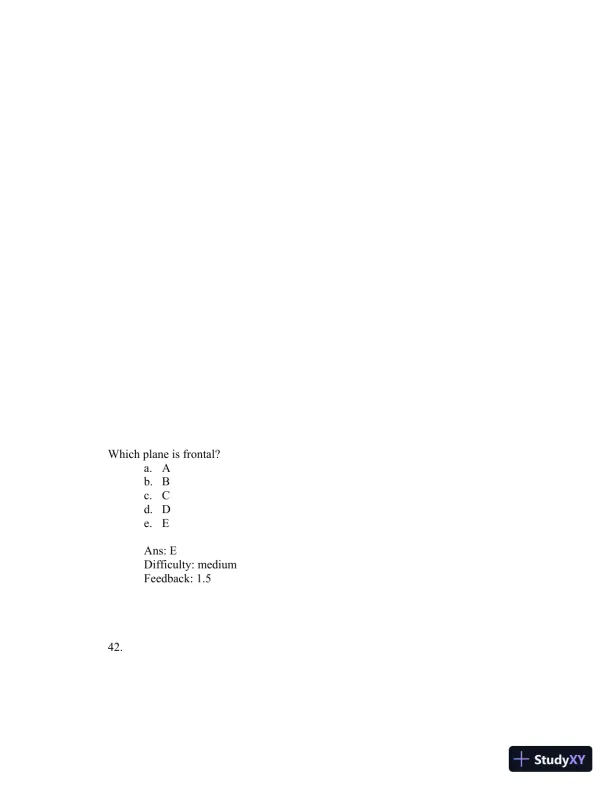 Test Bank For Principles of Anatomy and Physiology 12th Edition Test Bank - Page 20 preview image