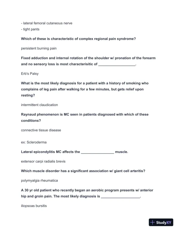 2024-2025 NBCE Practice test with Answers (303 Solved Questions) - Page 7 preview image
