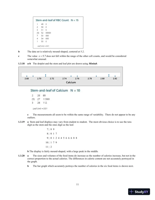 Solution Manual for Introduction to Probability and Statistics, 15th Edition - Page 14 preview image