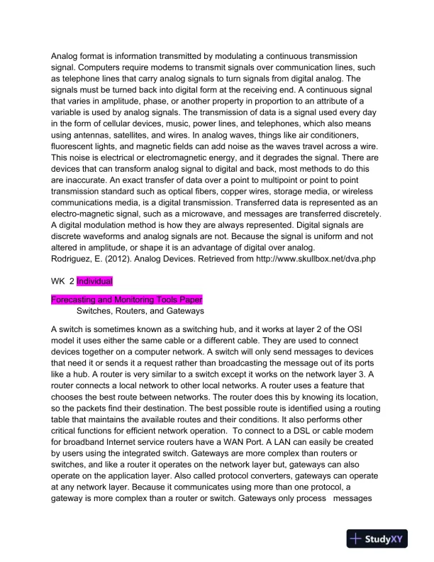 NTC/409 Global Network Architecture and Design - Page 5 preview image