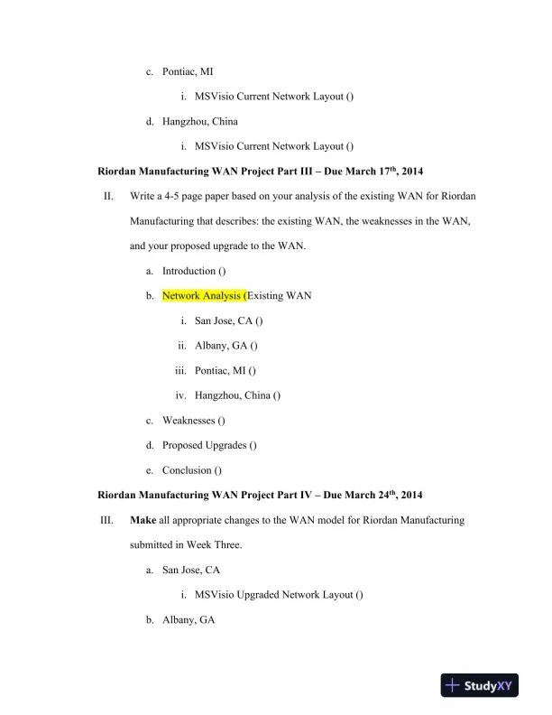 NTC/409 Global Network Architecture and Design - Page 7 preview image