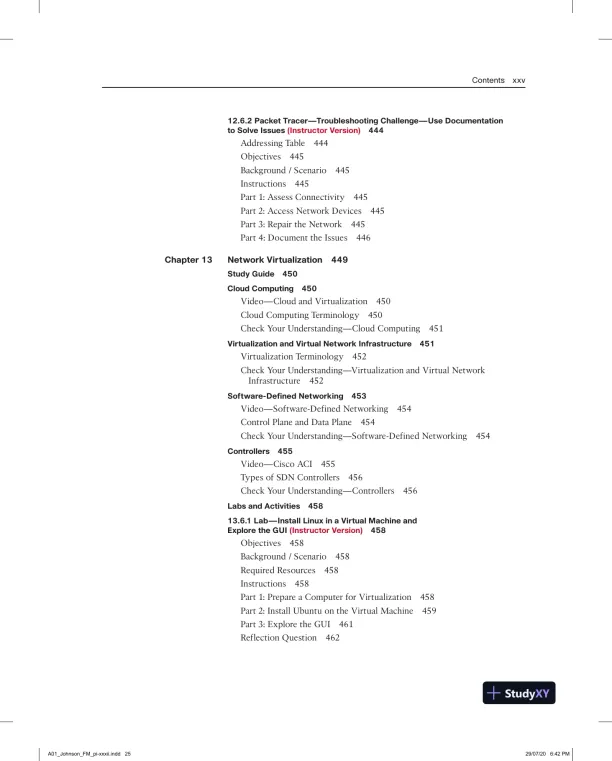 Lecture Notes for Enterprise Networking, Security, and Automation Labs and Study Guide (CCNAv7) - Page 22 preview image
