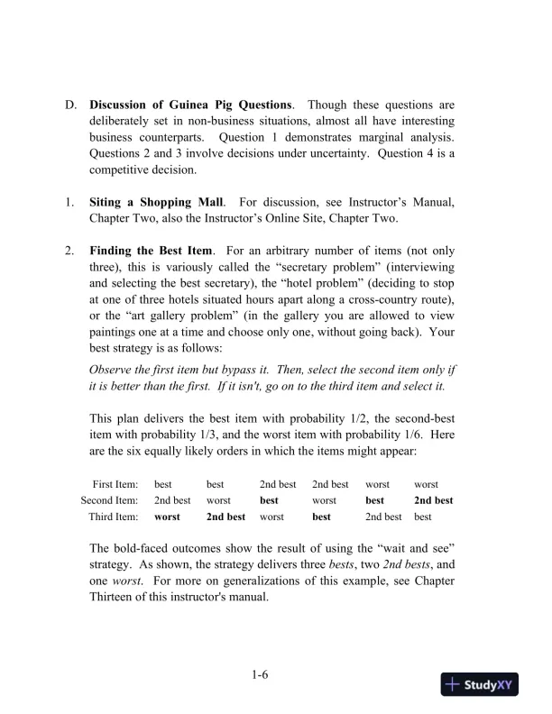 Solution Manual for Managerial Economics, 8th Edition - Page 7 preview image
