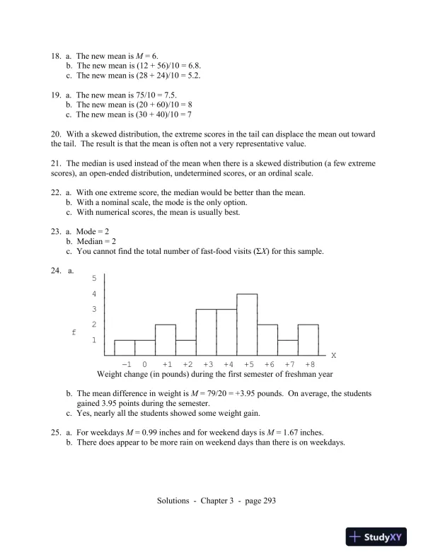 Statistics For The Behavioral Sciences, 9th Edition Solution Manual - Page 15 preview image