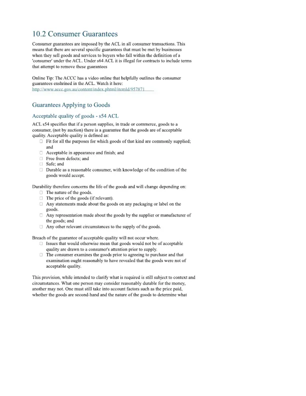 Contract and Consumer Protection Law - Page 5 preview image