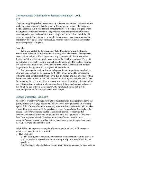 Contract and Consumer Protection Law - Page 8 preview image