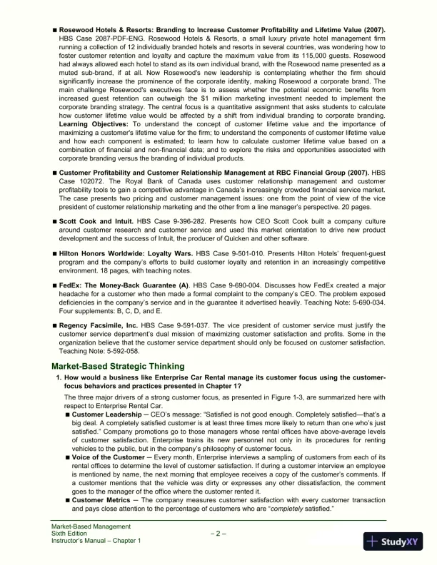 Solution Manual for Market-Based Management, 6th Edition - Page 10 preview image