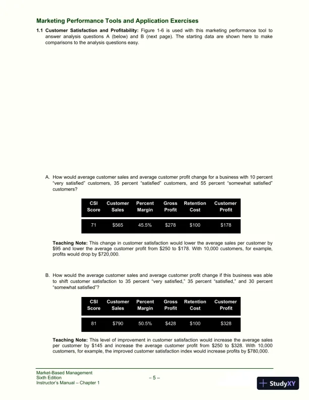 Solution Manual for Market-Based Management, 6th Edition - Page 13 preview image