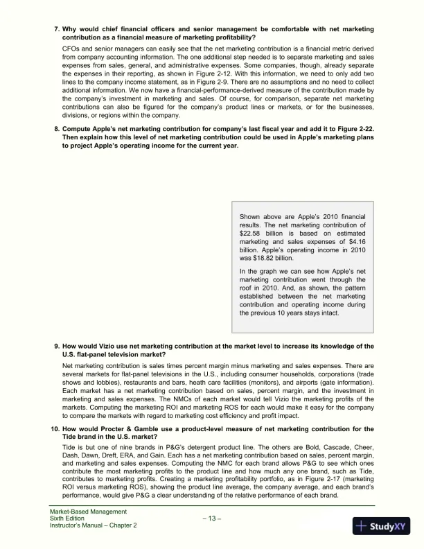 Solution Manual for Market-Based Management, 6th Edition - Page 21 preview image