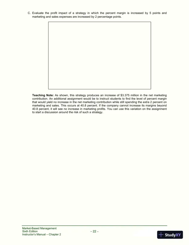 Solution Manual for Market-Based Management, 6th Edition - Page 30 preview image