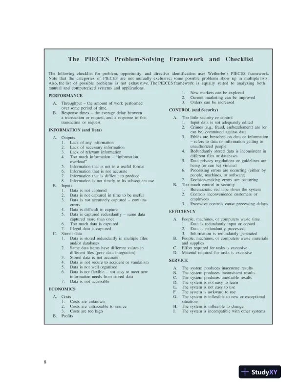 CIS 499 Business Requirements - Page 9 preview image