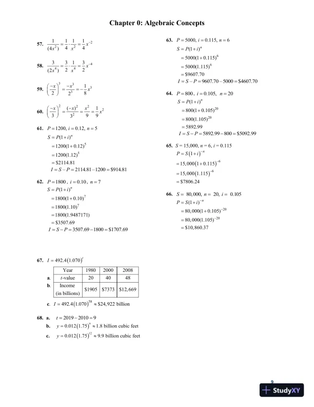Mathematical Applications For The Management, Life, And Social Sciences, 11th Edition Solution Manual - Page 10 preview image