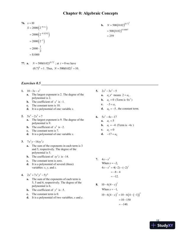 Mathematical Applications For The Management, Life, And Social Sciences, 11th Edition Solution Manual - Page 16 preview image
