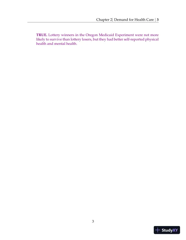 Solution Manual For Health Economics, 2013th Edition - Page 4 preview image