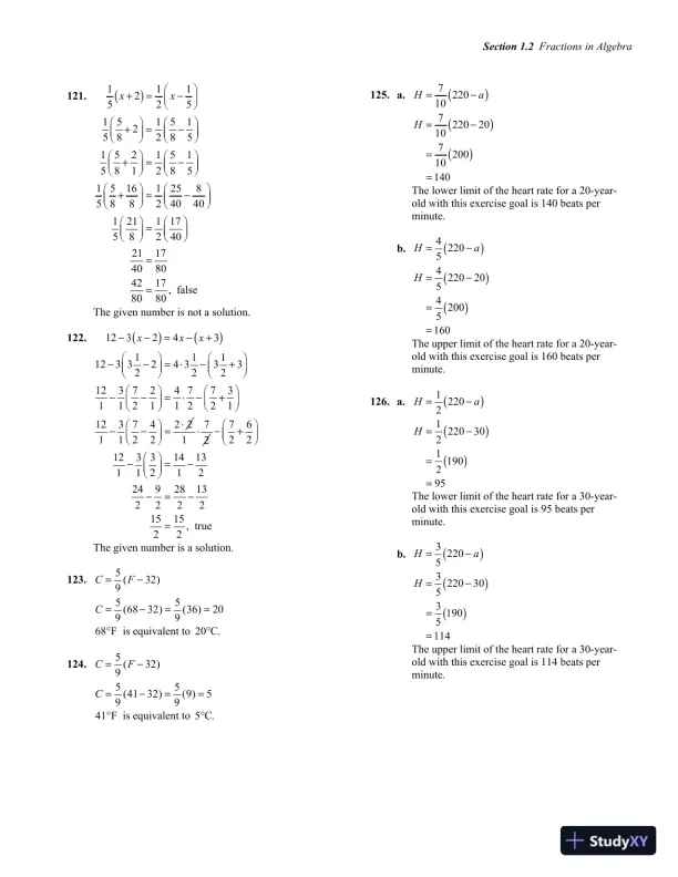 Solution Manual for Introductory and Intermediate Algebra for College Students, 6th Edition - Page 16 preview image