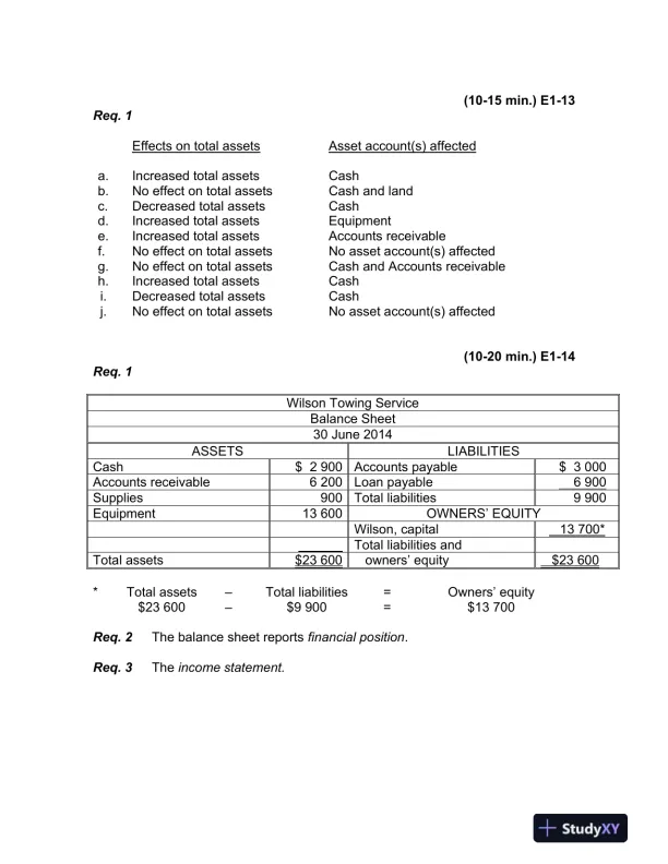Accounting, 7th Edition Solution Manual - Page 14 preview image