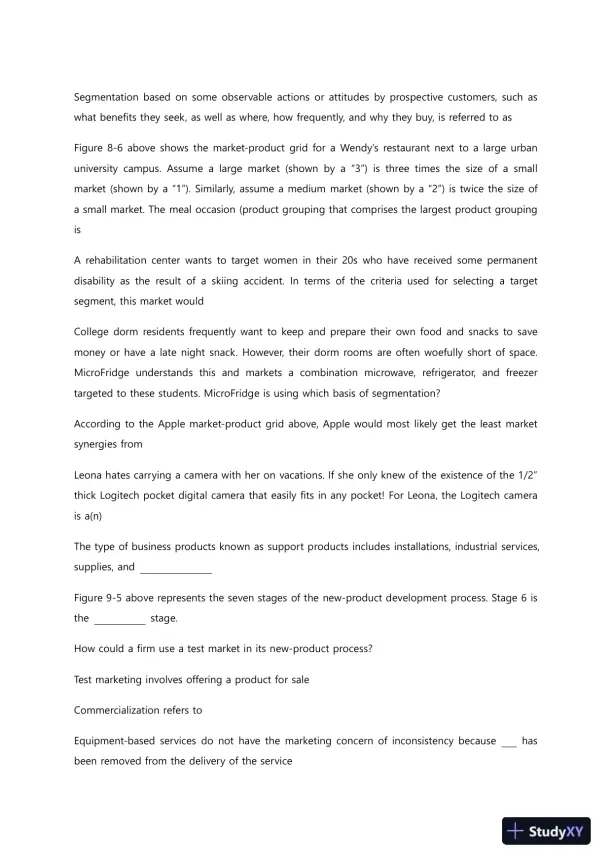Liberty University BUSI 330 Midterm Exam Complete Solutions Correct Answers Key - Page 8 preview image