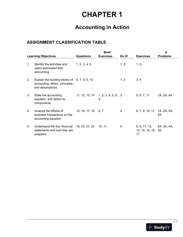 Solution Manual for Financial Accounting, 3rd Edition - Page 5 preview image