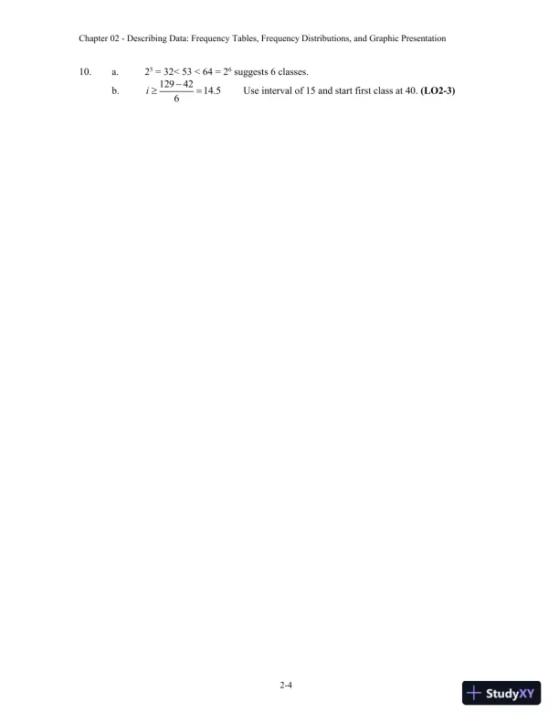 Solution Manual For Statistical Techniques In Business And Economics, 16th Edition - Page 8 preview image