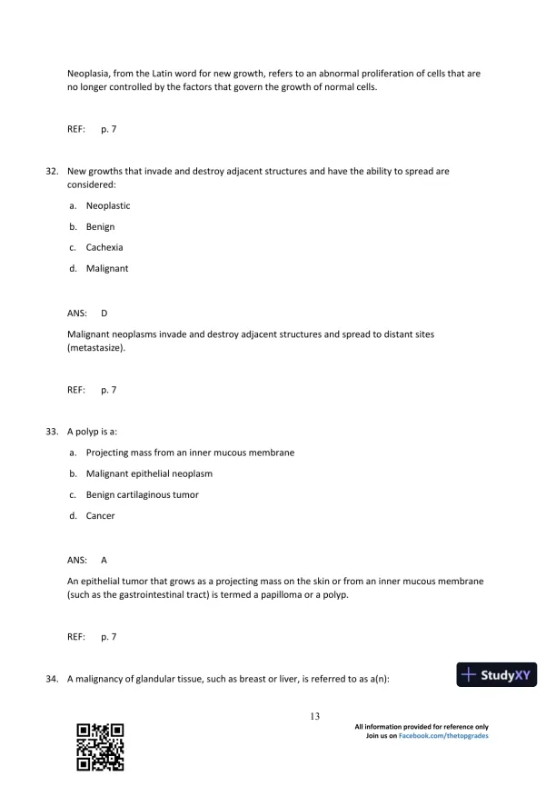 Comprehensive Radiographic Pathology 5th Edition Test Bank - Page 14 preview image