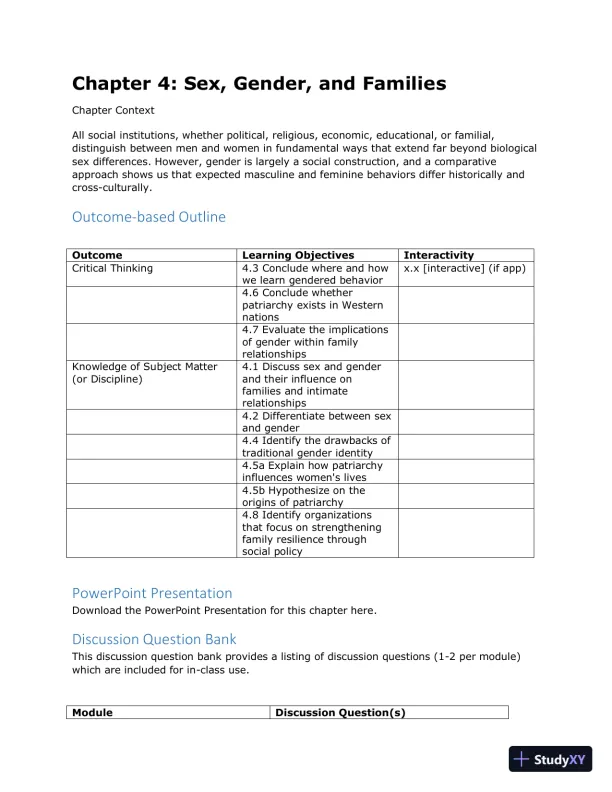 Class Notes for Families and Their Social Worlds, 3rd Edition - Page 14 preview image