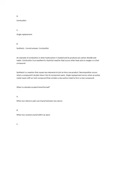 ATI TEAS Test Practice Questions and Answers Solut - Page 5 preview image